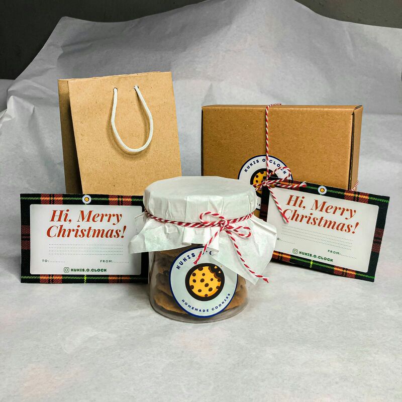 

BOX of Soft Cookies MIX NATAL EDITION / Kukis Bandung / Kue Natal / Kue Lebaran / Hampers / Kado Wisuda / Kado Unik / Kue Kering / Kue Bandung / Kue Jakarta / Cookies Murah / Cookies Premium / Cookies in Jar / Cookies in Box