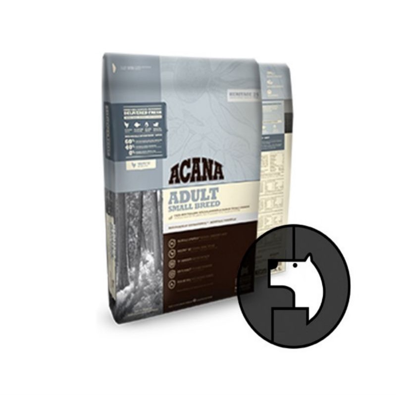 acana 6 kg dog adult small breed makanan anjing premium
