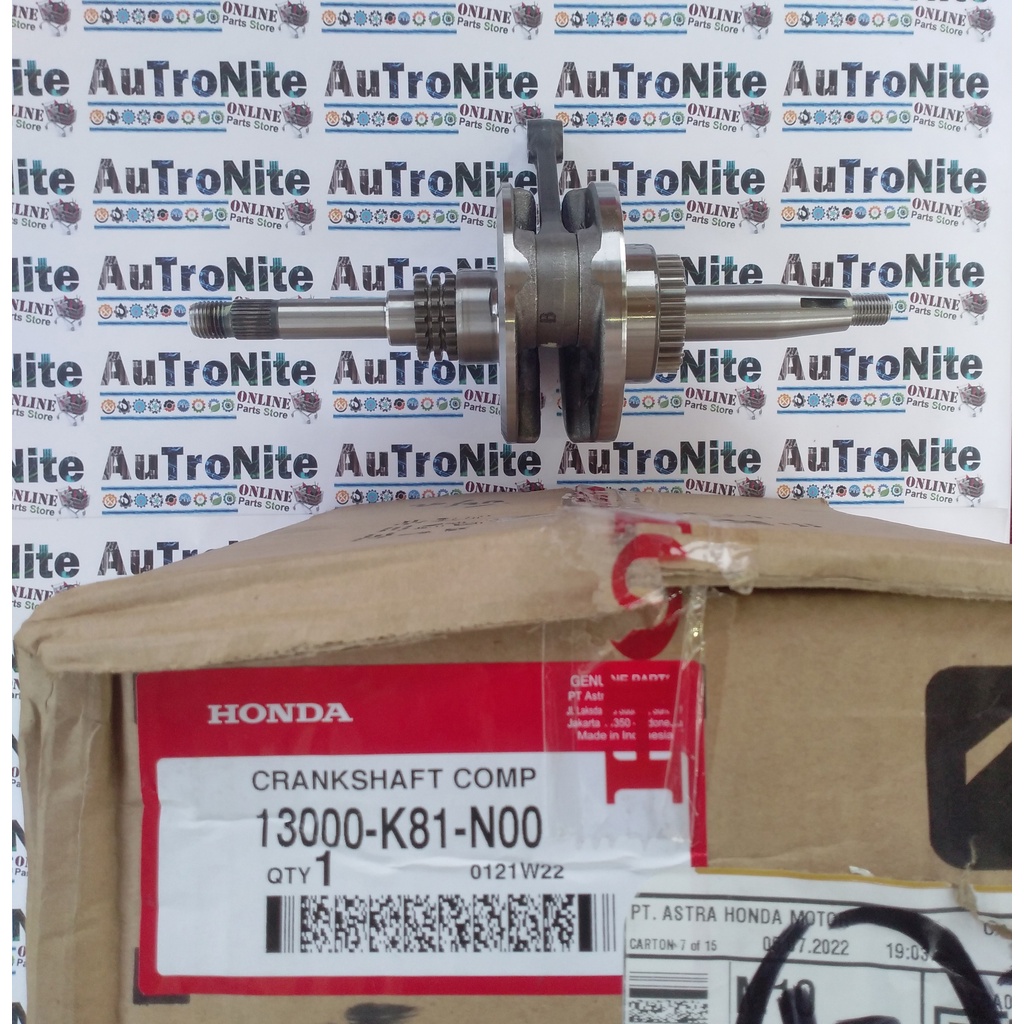 Kruk as Crankshaft Comp 13000-K81-N00 Original Honda Beat Pop Street Scoopy Vario 110 LED FI ESP 130