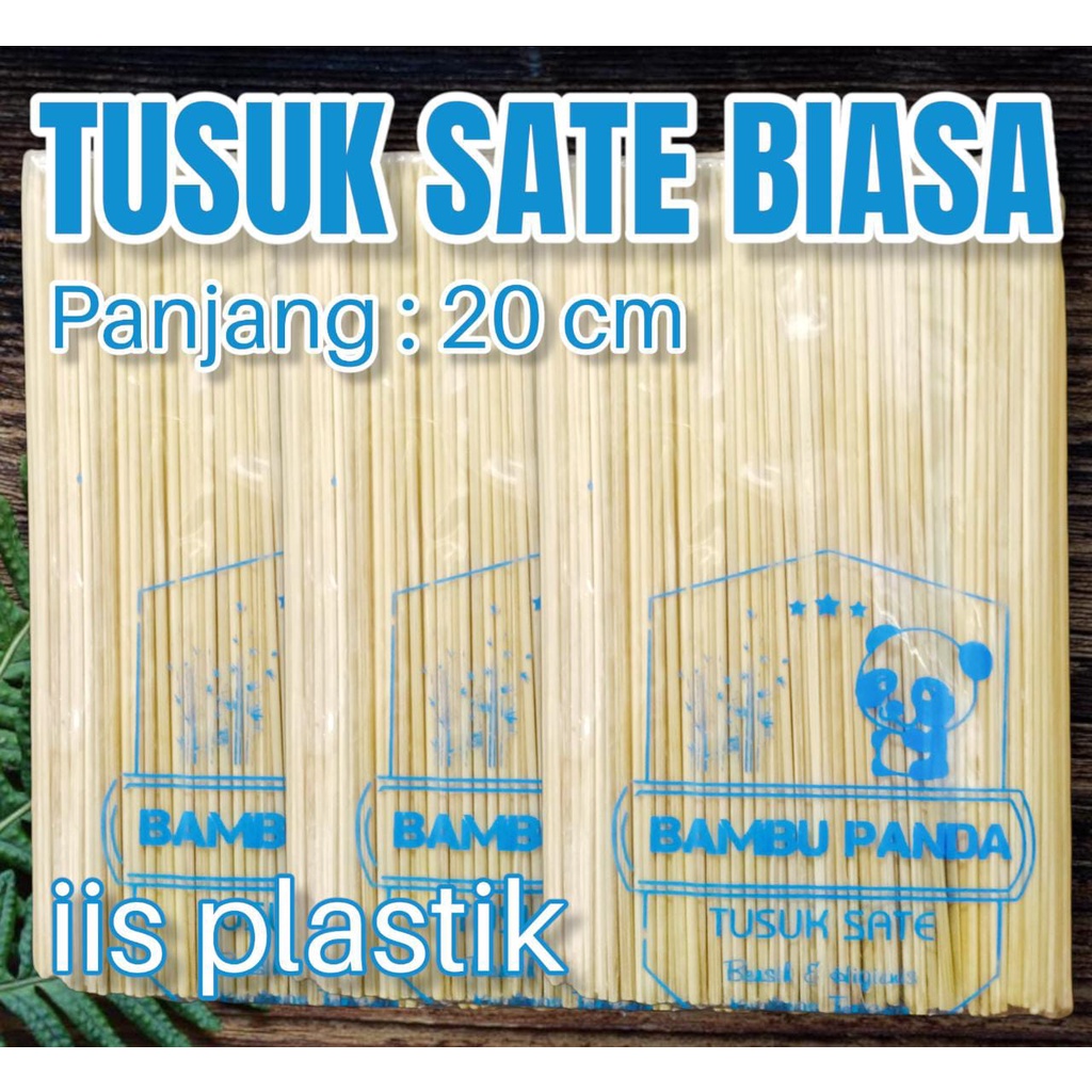 TUSUK SATE PANDA / TUSUK SATE KUALITAS TERBAIK PANJANG