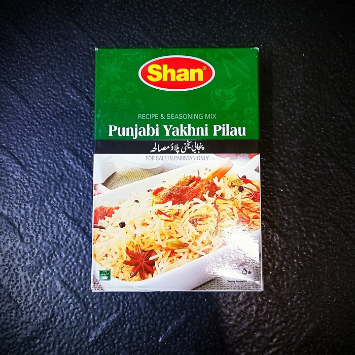 

Instan-Masak-Bumbu- Shan Bumbu Biryani - Recipe & Seasoning Mix - 60 Gr - Punjabi Y Pilau -Bumbu-