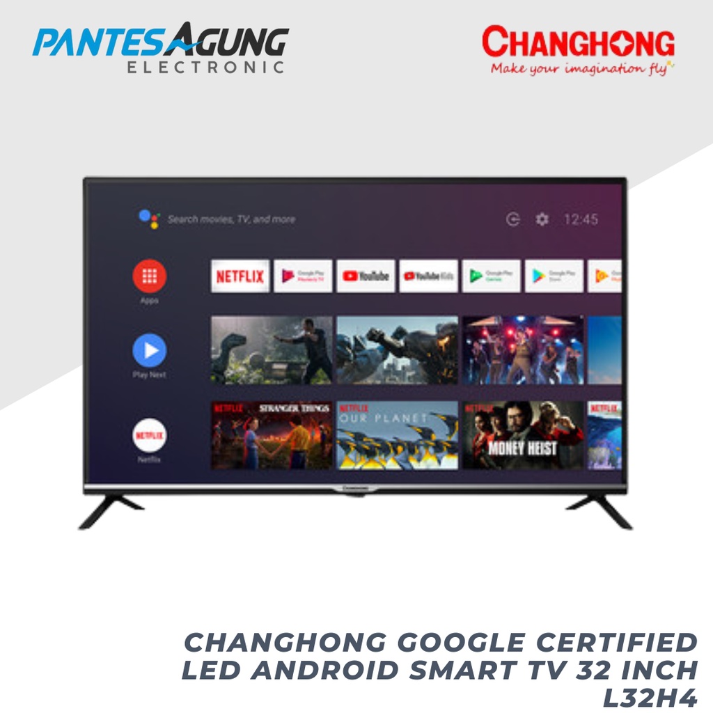 LED TV CHANGHONG Android 11 Smart TV 32 Inch 32 Inch L32ST1