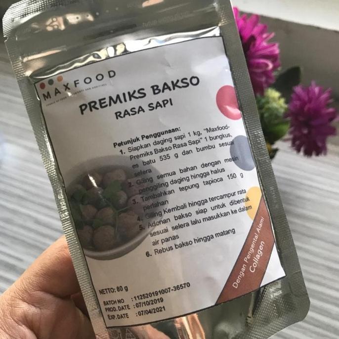 

PROMO [UNTUK 6KG DAGING] TEPUNG BAKSO DENGAN COLLAGEN - PENGENYAL BAKSO