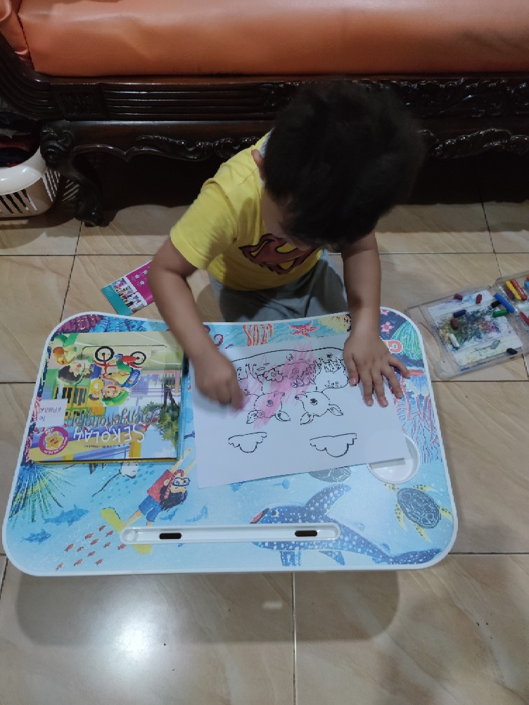 Meja Lipat Creative Table Bonus Soundbook Hari Merdeka Art Set Gulali Books 150 Pcs