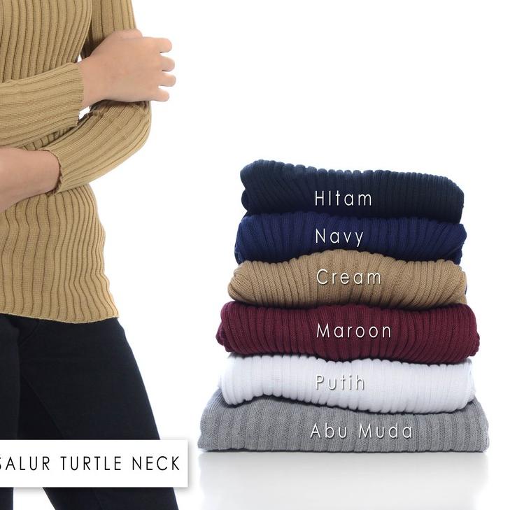 ✵ DAISY SALUR TURTLENECK | daisy salur sweater | sweater rajut | baju rajut | grosir sweater | rajut