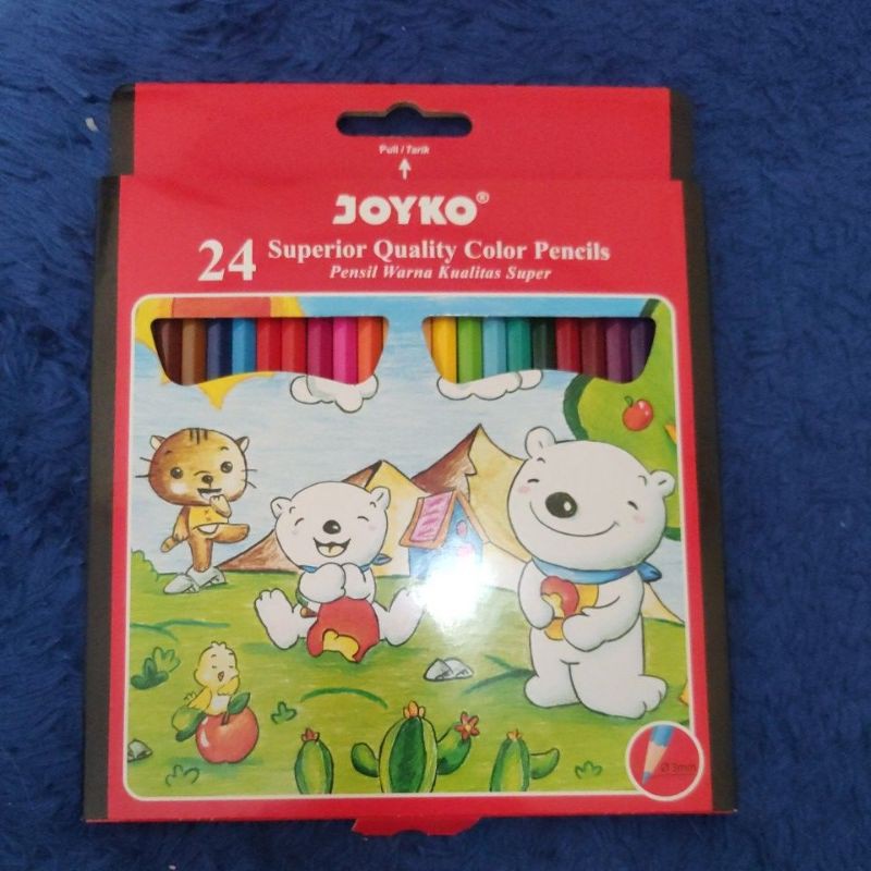 

Pensil Warna Joyko Panjang 24 Warna