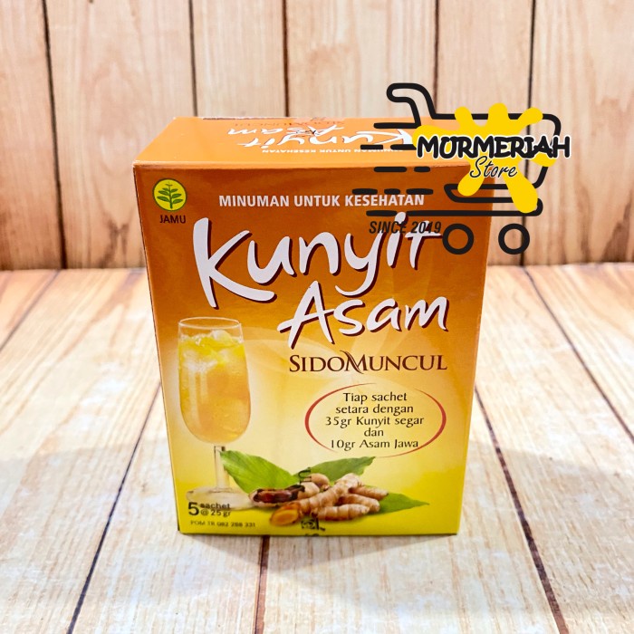 

Kunyit Asam SIDOMUNCUL Box 5 sachet-Minuman Untuk Kesehatan