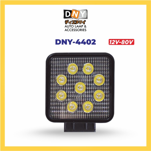 Fog Lamp DNY Universal Smd 9 Titik Kotak