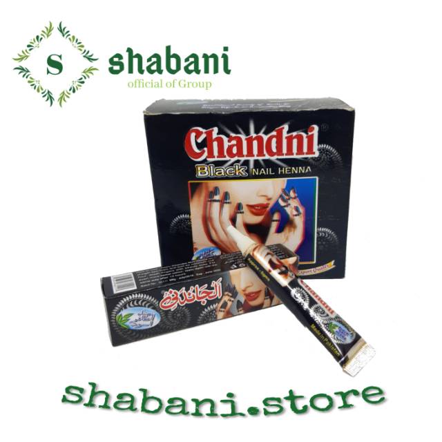 Chandni Nail Henna Black Per kotak Isi 12 pcs Pacar Kuku Chandni Nail Henna Black Per kotak Isi 12 pcs Pacar Kuku