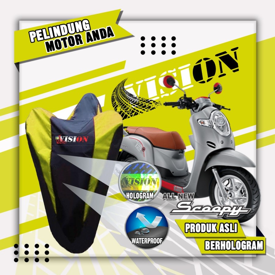 Jual Cover Motor Scoopy Sarung Motor Scoopy Selimut Body Motor Scoopy Shopee Indonesia