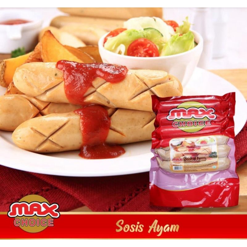 

SOSIS AYAM - ORIGINAL MAX CHOICE