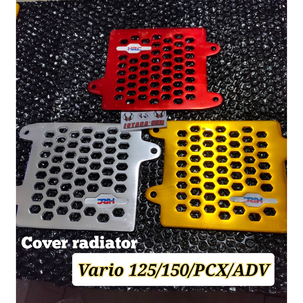 Tutup Cover Variasi Radiator Honda Vario 125 150 ADV PCX Anti Karat 100%