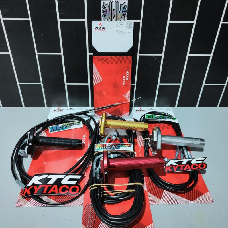 Gas spontan ktc kytaco slim 2 kabel original