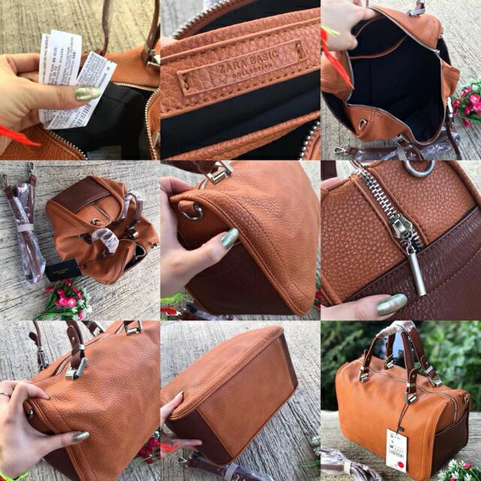 TAS WANITA ZARAA ZR BOSTON  TAS SELEMPANG BASIC SPEEDY FASHION IMPORT PREMIUM #3035