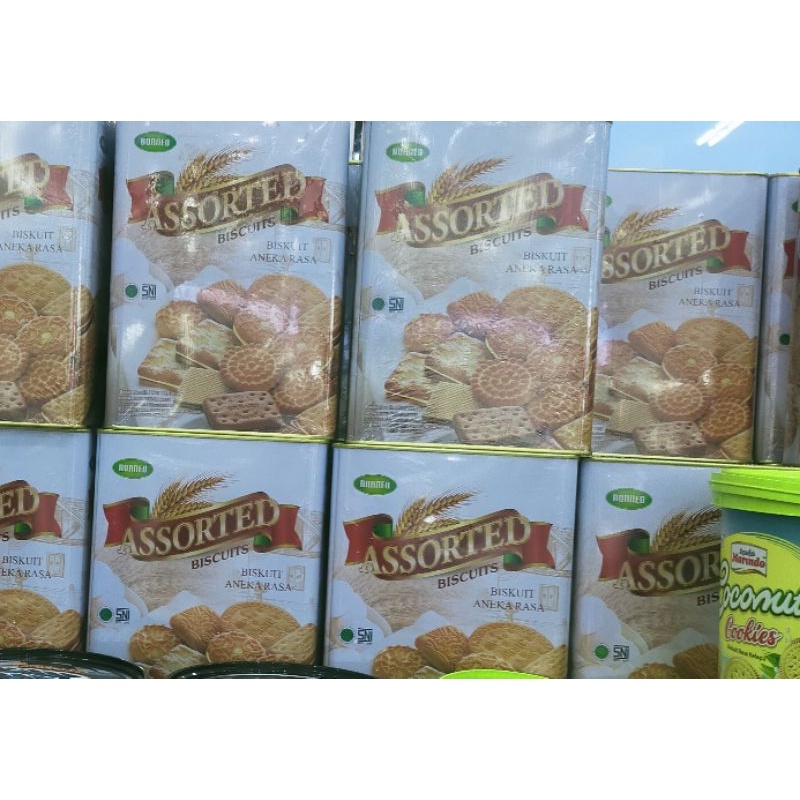 MARINDO ASSORTED BISCUIT KALENG 600GR