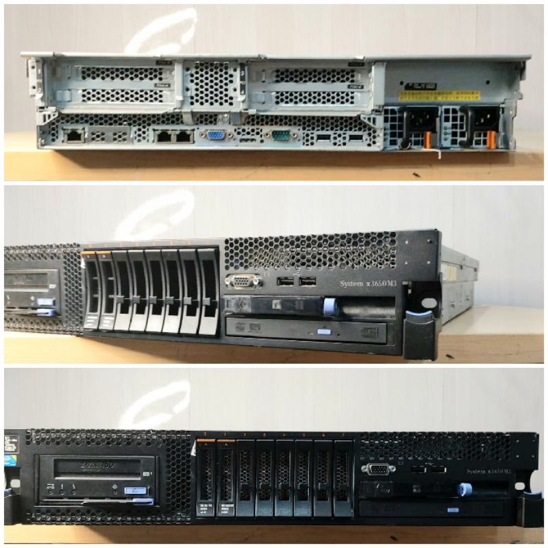 Server Ibm X 3650 M3 2U Xeon X5670 X2 Ram 32Gb Hdd 600Gb