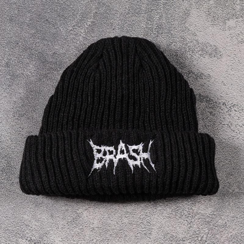 kupluk pria distro original KUPLUK BEANIE HAT PRIA HITAM DAN KREM COD