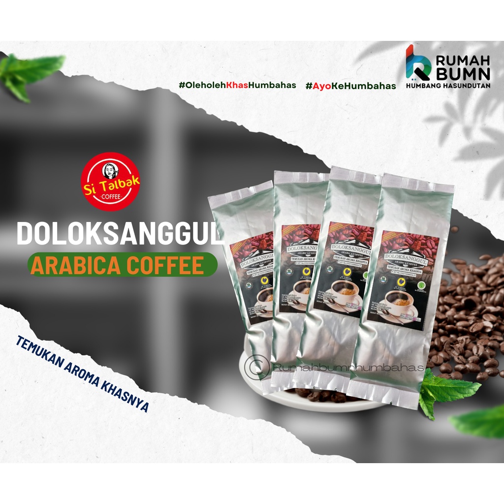 

SITALBAK COFFEE - ARABICA COFFEE DOLOKSANGGUL 100 Gr / Oleh - oleh Khas Humbahas