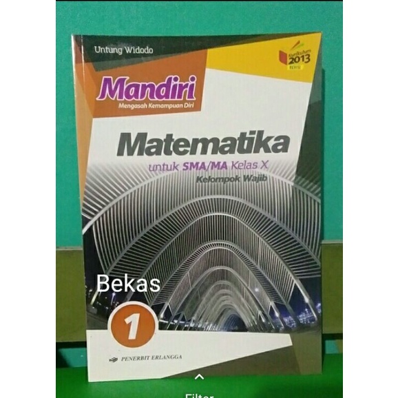 Mandiri Matematika SMA Kelas 10 X Penerbit Erlangga