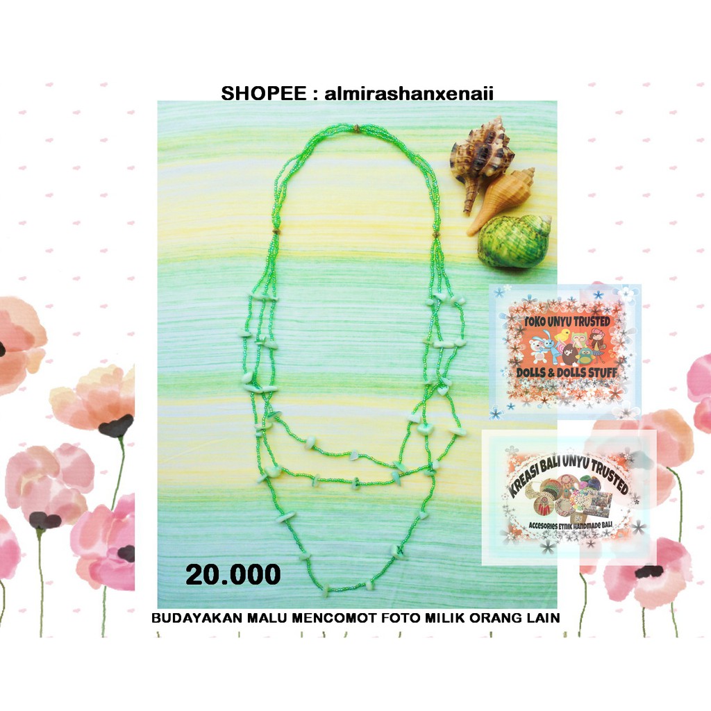 Kalung BALI Handmade/ Kalung Etnik BALI/ Kalung Fashion Wanita/ Kalung Hijab/ Kalung BALI Murah 31