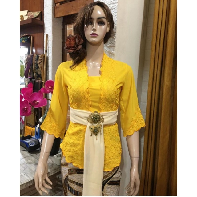 kebaya bordir matahari