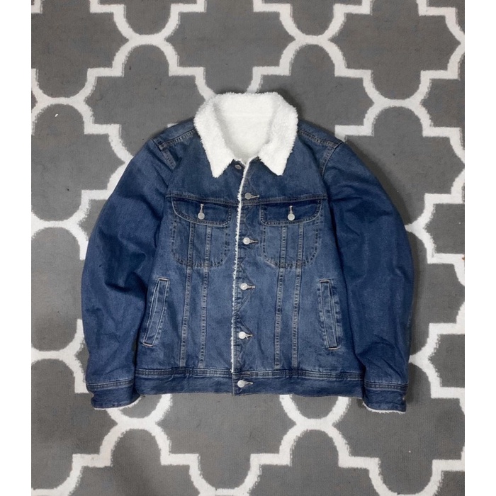 trucker sherpa uniqlo