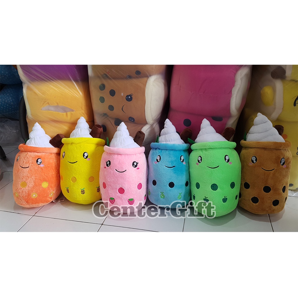 Boneka Boba Ice Cream Bantal Boba Terbaru Viral Size L