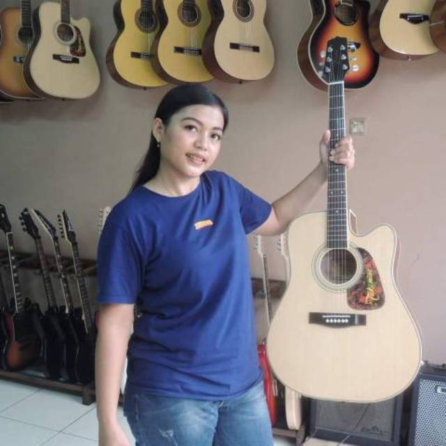 GITAR AKUSTIK ELEKTRIK TAKAMINE NATURAL