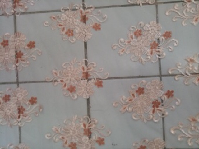 Kain Brokat tulle payet/bahan brukat/tulle bordir payet/harga permeter