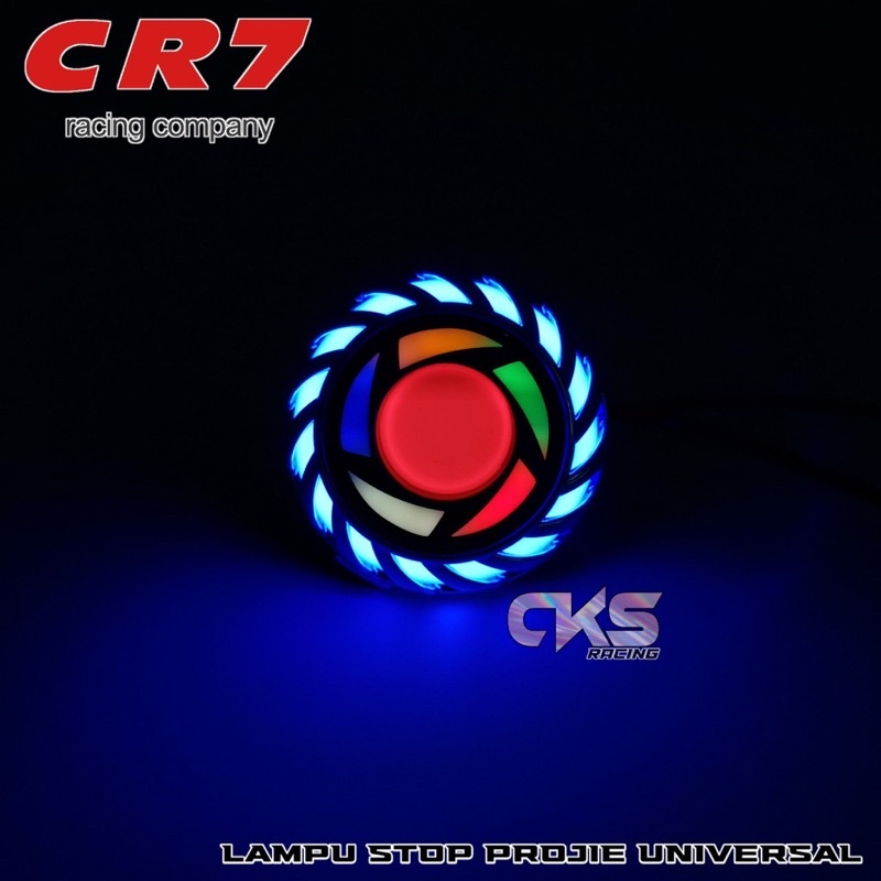 Lampu Stop Belakang Projie Led model Kipas STOPLAMP PROJIE RAINBOW UNIVERSAL LAMPU STOP REM BELAKANG