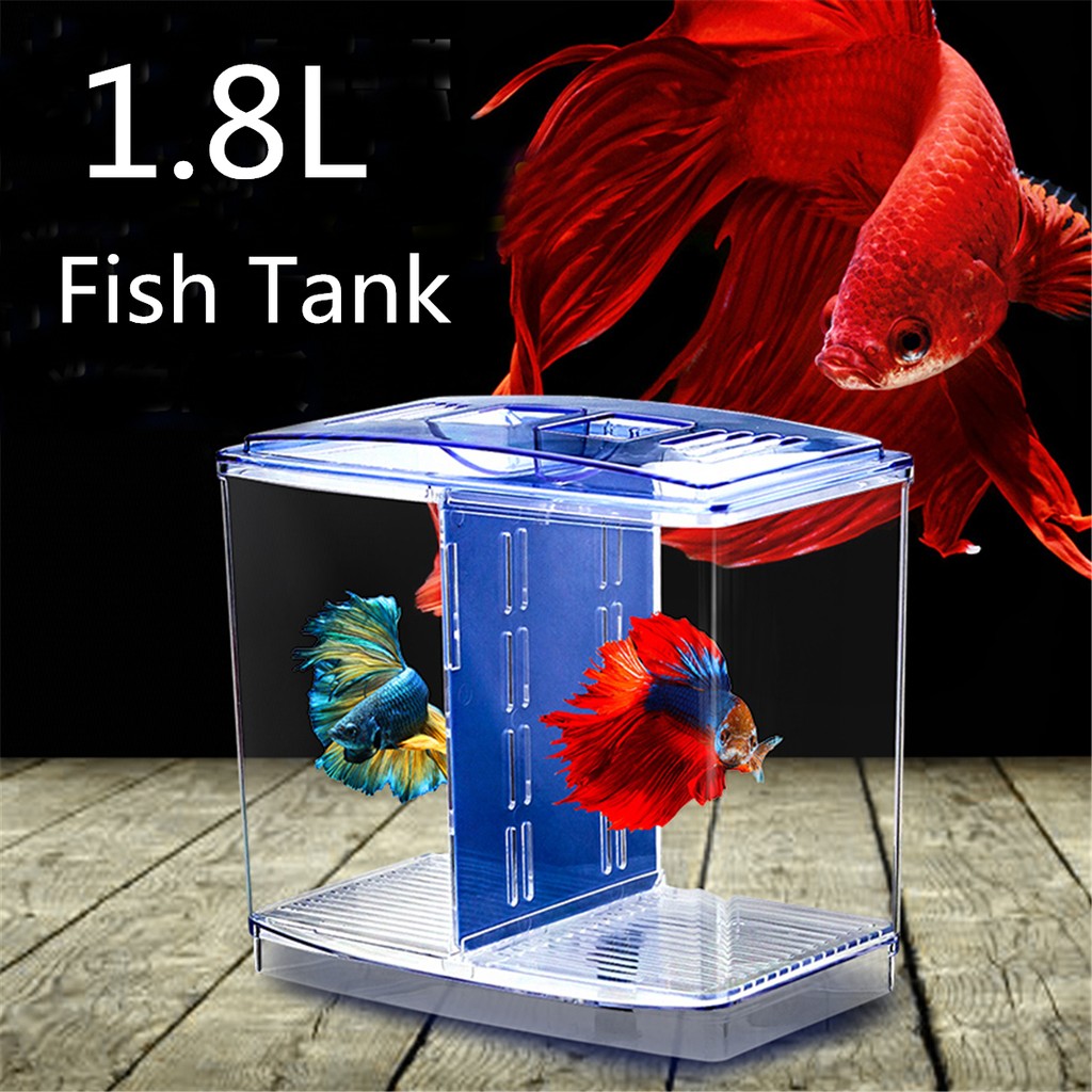 Dekorasi Desain Betta Fish Mini Bahan Plastik Untuk Akuarium