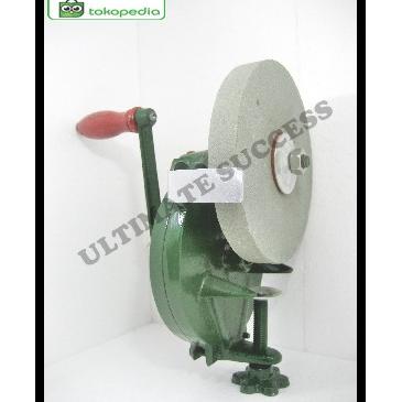 Gurinda Gerinda Tangan 6" / Gurinda Asah Pisau / Gurinda Manual Termurah