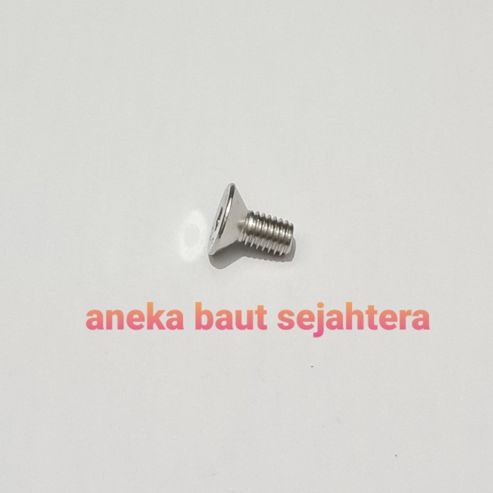 [54F50] Baut Verseng L M4X10 Stainless Steel [mur.baut]
