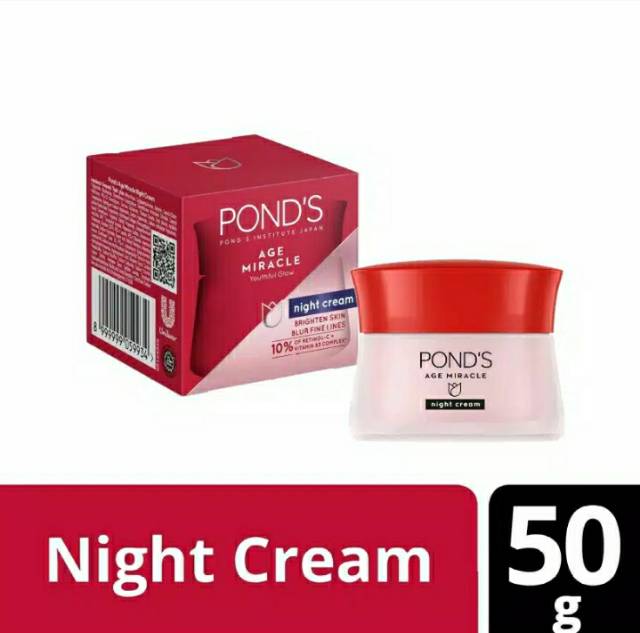 Pond's Age Miracle Day Cream 50gr night cream 50gr night cream 10gr