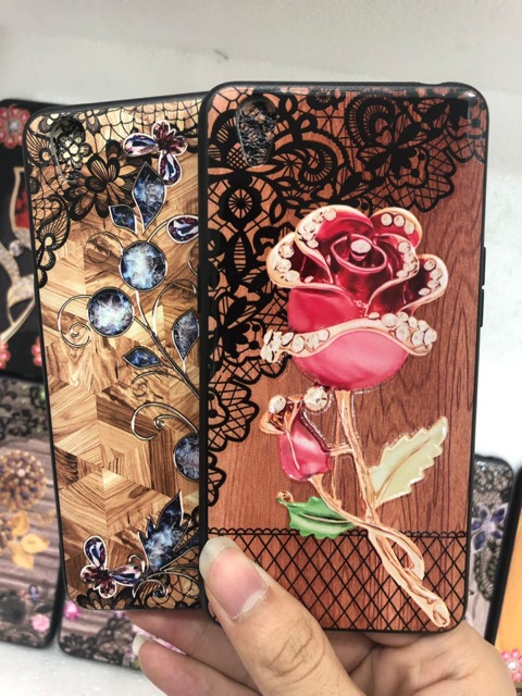 HARDCASE FUZE FLOWER BATIK SAMSUNG / XIAOMI / VIVO / OPPO