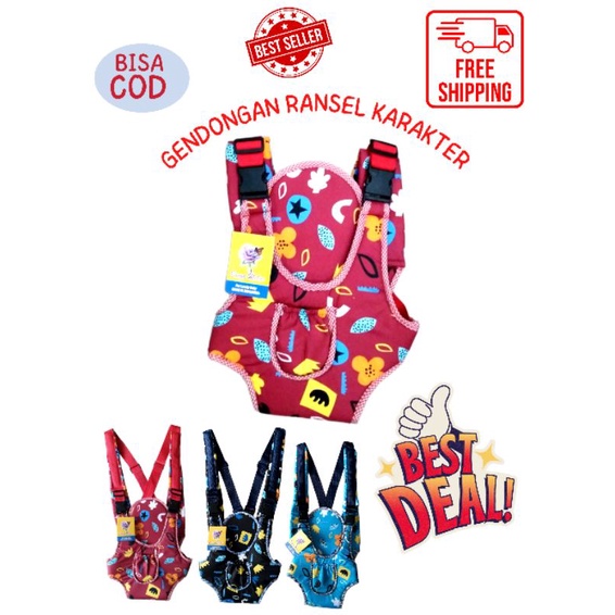 Gendongan bayi / Gendongan ring seling / Gendongan bayi depan ransel / gendongan hipseat / gendongan baby / gendongan ransel bordir termurah