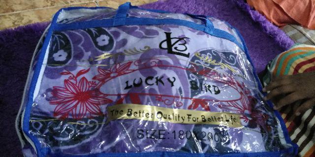 Selimut Bulu Dewasa Uk 180 X 200 Cm