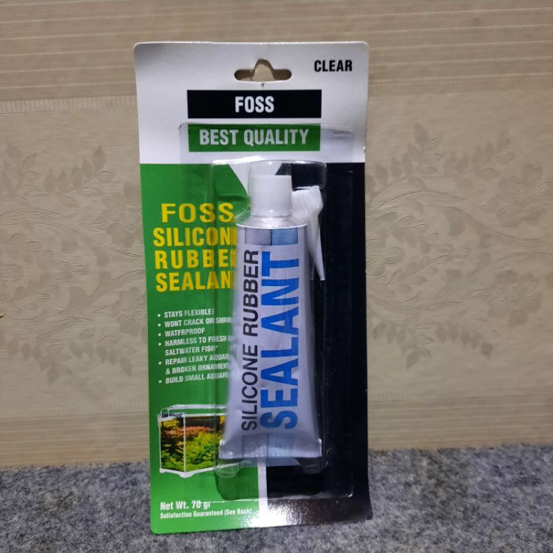 lem aquarium lem kaca sealent warna bening