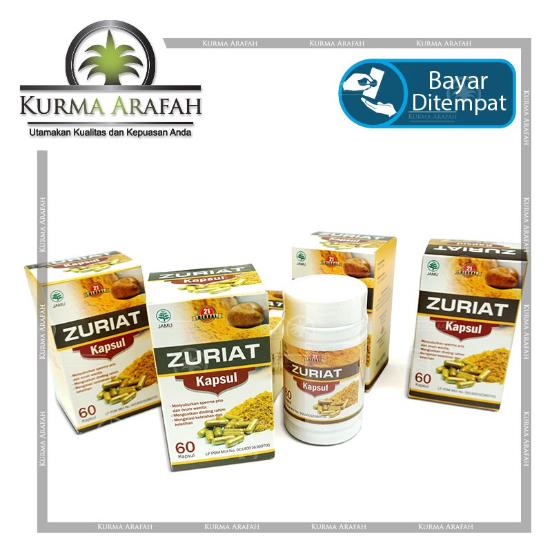 Madu zuriat / Kapsul Zuriat 21 60 Biji / Promil Zuriat