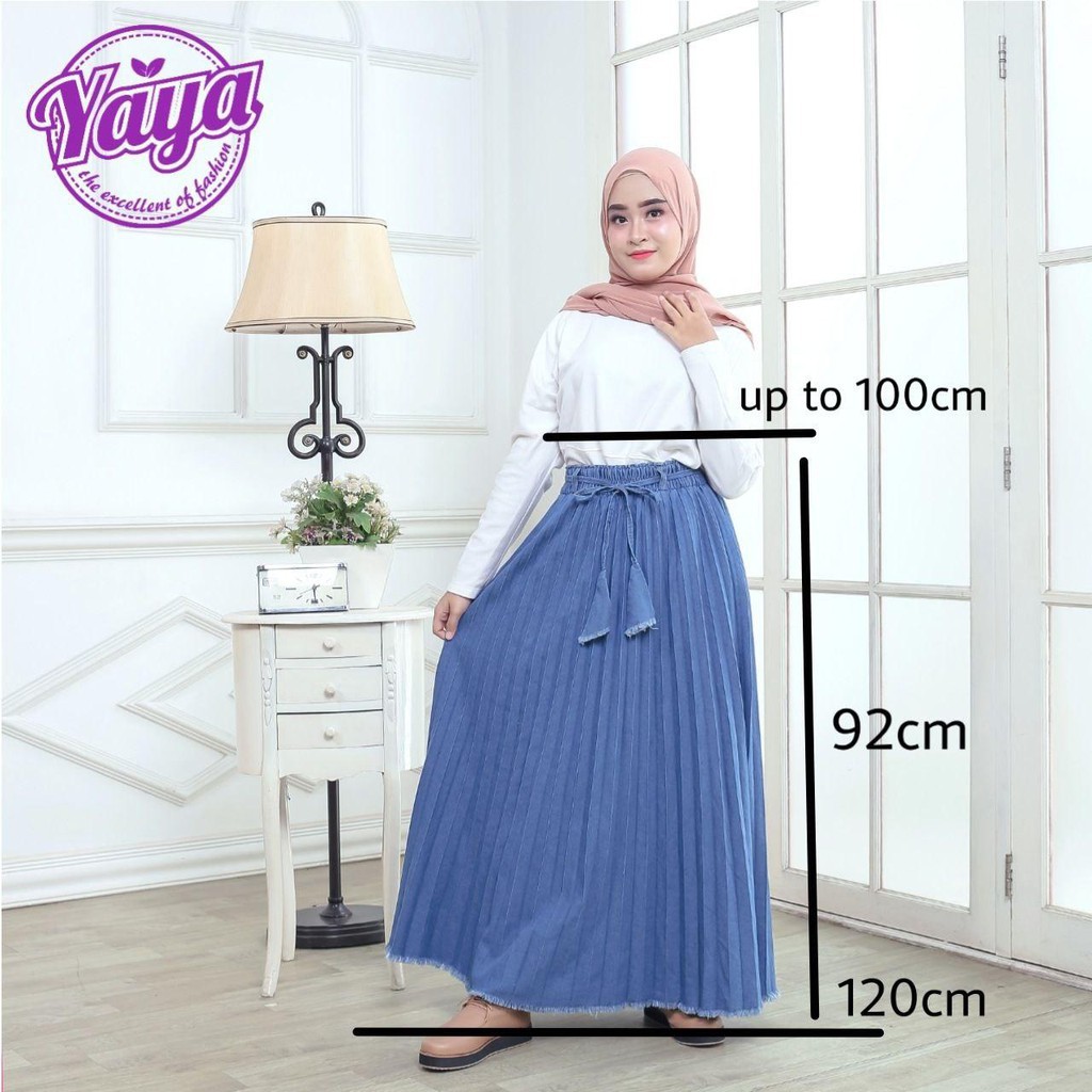 ROK KERJA WANITA PANJANG SPAN SIZE S-L5