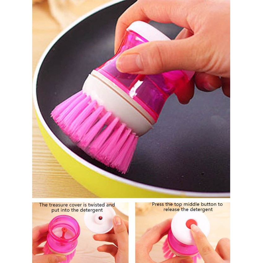 The Little Things Sikat Cuci Wajan Penggorengan Teflon The Little Things Sikat Cuci Wajan Penggorengan Teflon