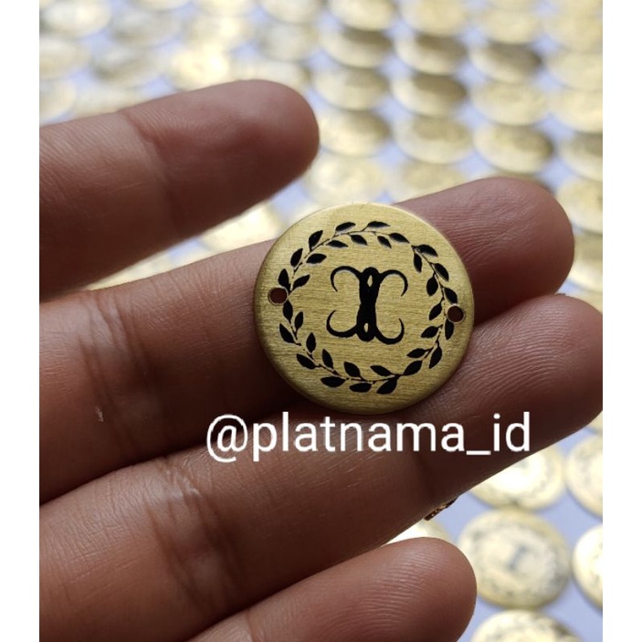 label plat custom nama / label plat hijab
