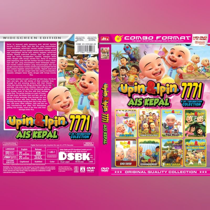 Kaset Film Kartun UPIN &amp; IPIN AIS KEPAL