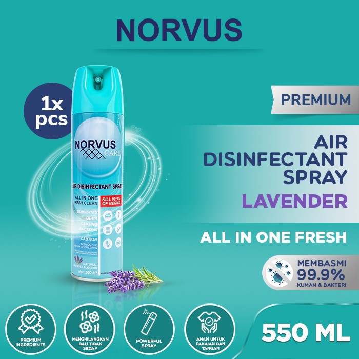 Norvus care disinfectant spray 550 ml.