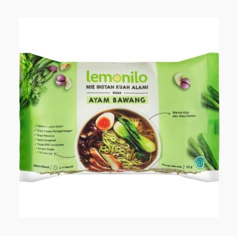 

LEMONILO MIE AYAM BAWANG 70G