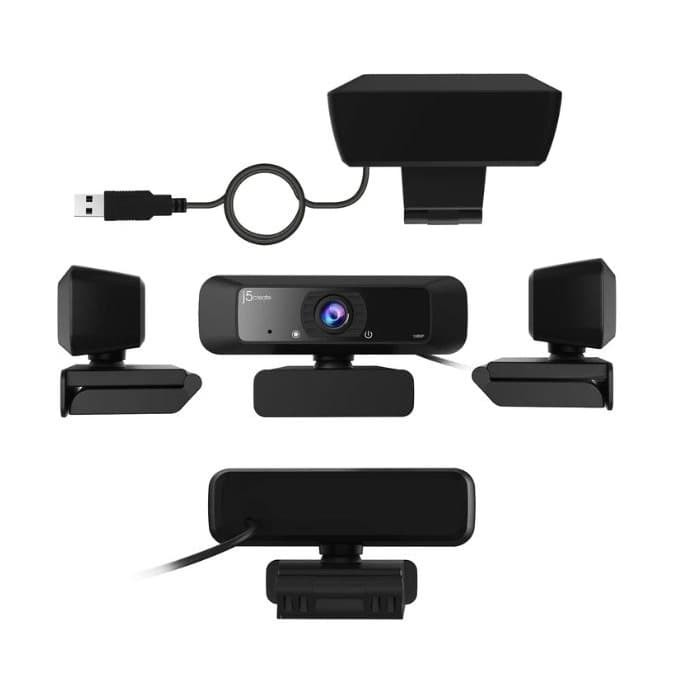 WebCam J5Create JVCU100 FHD 1080p Wide FOV100⁰ With 360° Rotation | kamera web cam