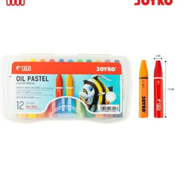 

Sedia Disini-- Oil Pastels / Krayon / Crayon Titi 12 Warna