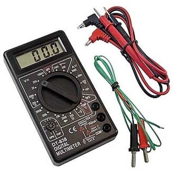 Multitester Multimeter Digital DT838