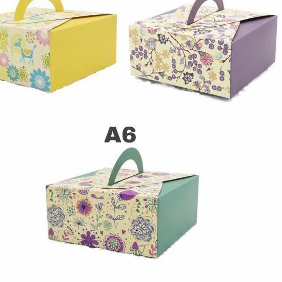 

™ Box kue hantaran | kotak kue klapetart/ mooncake / kue ulang tahun flower gift box ok ✦