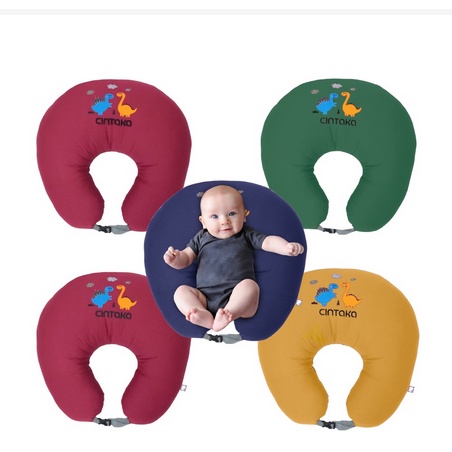 Cintaka Bantal Menyusui Bayi Bordir Motif Dino - CTB5001